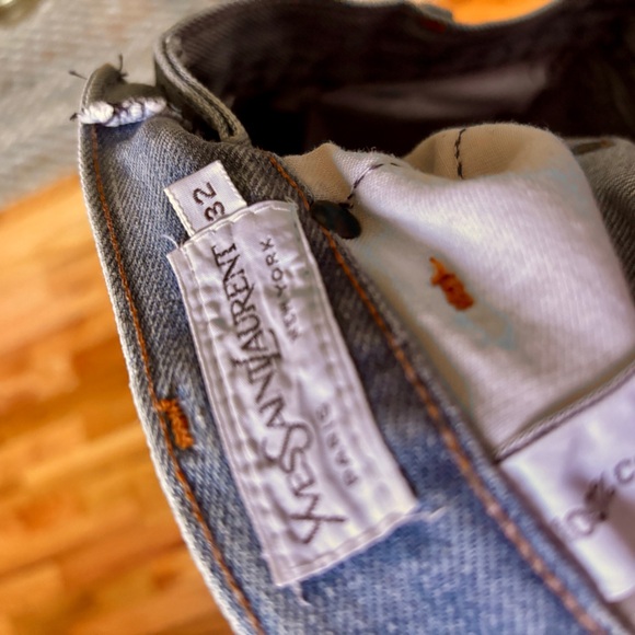 Yves Saint Laurent vintage jeans! 1970’s. Perfect condition. - Picture 7 of 7